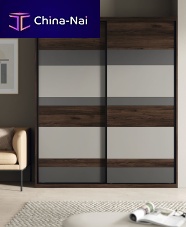 Modular wardrobe Flag contemporarylaminatewith sliding door