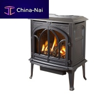 Gas heating stove F 300 SERIEStraditionalcast irondouble-door