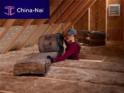 Thermal-acoustic insulation COMFORTTHERM®fiberglassrollfire-resistant