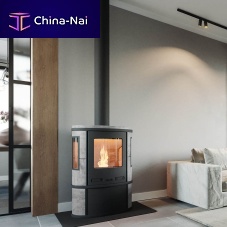Pellet heating stove Ecosy0 - 5 kW10 kW...20 kWfloor-mounted