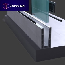 Aluminum profile SB-24U-shapedfor railing