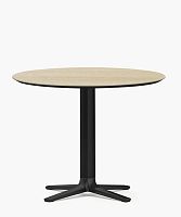 Contemporary table BLENDERHPLmetal baseround