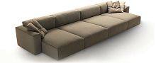 Sofa bed SYSTEMAmodularcontemporaryfabric