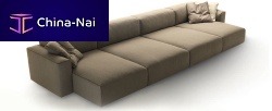 Sofa bed SYSTEMAmodularcontemporaryfabric