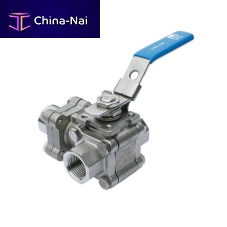 Ball valve 1746leverchangeoverfor oxygen