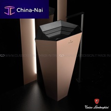 Free-standing washbasin Vision EditionVetroFreddo®customizablewithout hole