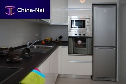 Contemporary kitchen concretesteelL-shaped