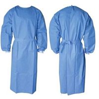 Unisex surgical gown LEVEL 1blue
