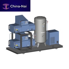 Air compressor unit FLEXPETscrewoil-freestationary