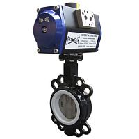 Butterfly valve 1100 seriespneumatically-operatedwaferlug type