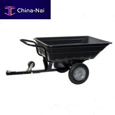 Platform trailer TC3080PL2-axletowedfor industrial materials