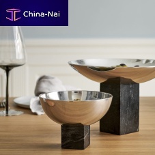 Metal bowl Sapoto contemporary