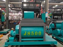 Fixed concrete mixer JS500