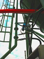 Dynamic mixer staticcontinuousvertical