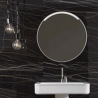 Wall-mounted bathroom mirror MASPE75commercialcontemporaryround