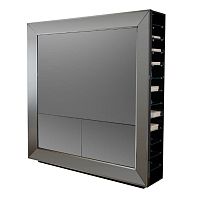 Free-standing TV mirror contemporaryrectangularwooden