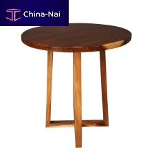 Industrial design high bar table ALOYwoodenmetalmetal base