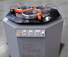 Metal polishing machine OPTIC 24opticalfinishinglapping