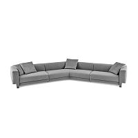 Modular sofa ELISSA cornercontemporaryfabric