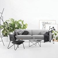 Contemporary coffee table POLYGONsolid woodMDFHPL