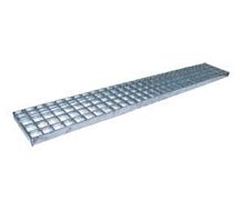 Galvanised steel drain grate CHECKEREDfor public space