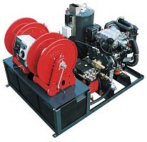 Plunger pump JMB-SxxI seriesfor hot waterwith combustion engineindustrial