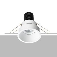 Recessed ceiling spotlight RAL 10 UGRLEDroundIP40