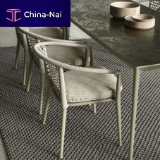 Contemporary chair Erica'19outdoorfabricpolypropylene