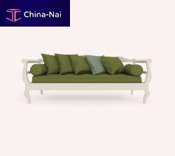 Traditional sofa NIRIDESwhitebeech