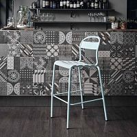 Contemporary bar chair STECCAoutdooraluminumhome