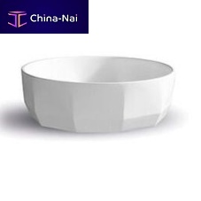 Totem washbasin Bloomresinwithout holewithout overflow