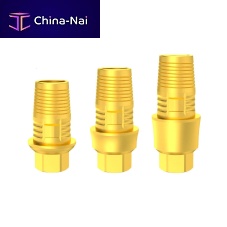 Conical implant abutment InLab®titaniumTi-basedental laboratory