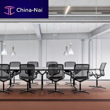 Contemporary conference table FILOwoodenlaminatemetal