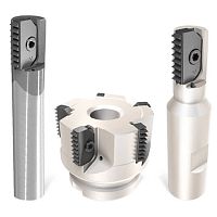 Indexing milling cutter MTE series threadfor steelfor aluminum