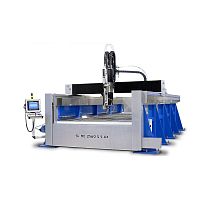 Abrasive water-jet cutting machine FiveXfor metalfor plasticsfor wood