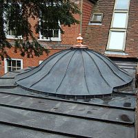 Zinc roofing ALTON HIGH STREETcoppermetal lookstanding seam