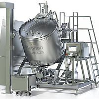 Dynamic mixer VACUTHERMbatchsolid/liquidvacuum