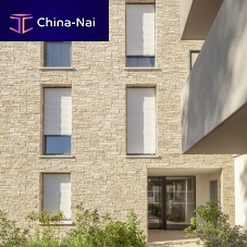 Engineered stone wall cladding panel ROCKY MOUNTAIN NATURELinteriorexteriorglued