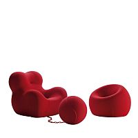Pop Art design armchair Up Juniorfabricwith footrestchild's