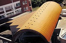 Interlocking roof tile PRESTIGE COMPACTflatmetal