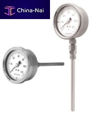 Bimetallic thermometer BDTB18analogdialinsertion