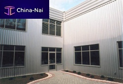 Panel cladding BELVEDERE RIBmetalsmooth