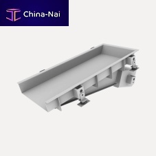 Vibrating feeder electromagneticfor bulk materials