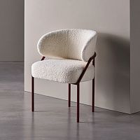 Contemporary chair ISETTAindoorfabricleather