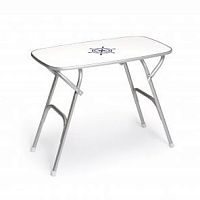 Contemporary table M250 seriesmelamineanodized aluminum baserectangular