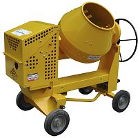 Diesel concrete mixer Baromix Commodoremobilereversing drumtraditional