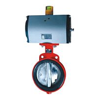 Butterfly valve D671Xpneumaticfor controlsmall