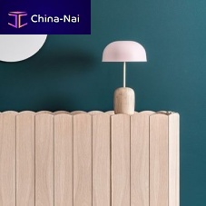 Table lamp NINAbrasslacquered metaloak
