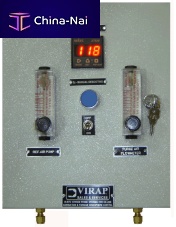 Diaphragm flow controller for airfor oxygendigital