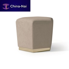 Contemporary pouf ART. 7531fabricleatherupholstered